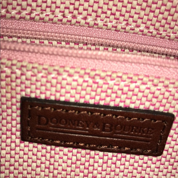 Dooney & Bourke Red & Brown Leather Purse, New - Picture 4 of 8